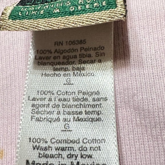 John Deere 100% Cotton Pink Girl’s T Shirt with John Deere Logo - Picture 5 of 6